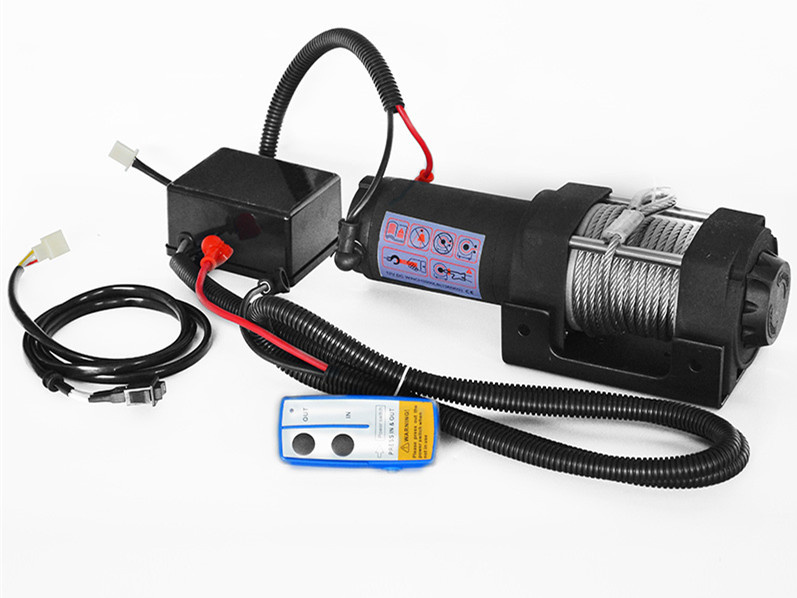 Reliable Performance Popular Style ATV Winch with 3500 Lb Pulling