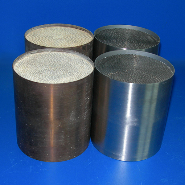 Motorcycle Exhaust System Metal Catalytic Converter