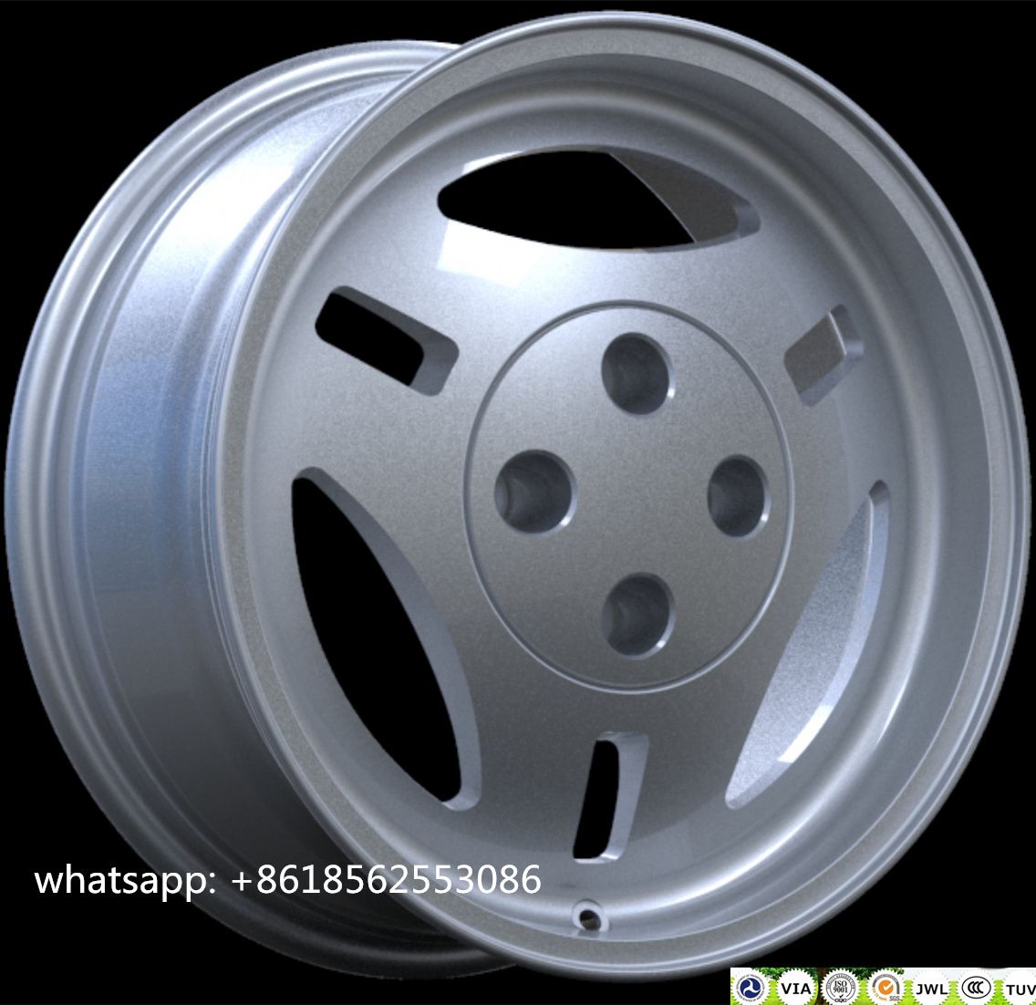 China 16*7j 4*108 Car Aluminum Alloy Wheel Rims