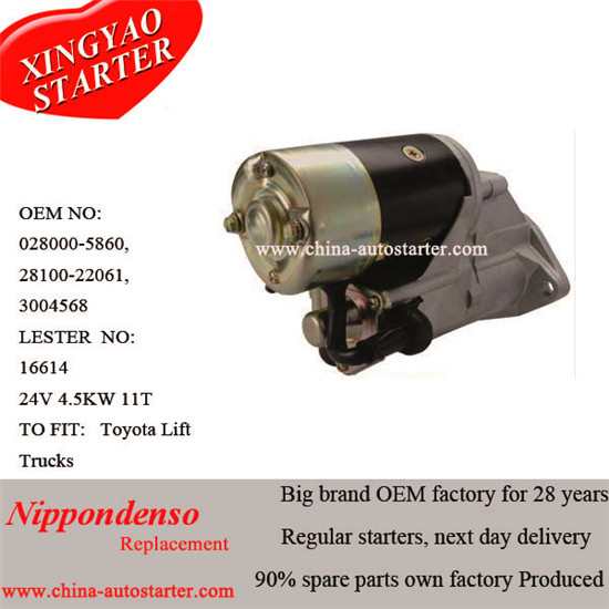 Hyster & Lucas 24V New Electric Direct Online Starter (3004568)