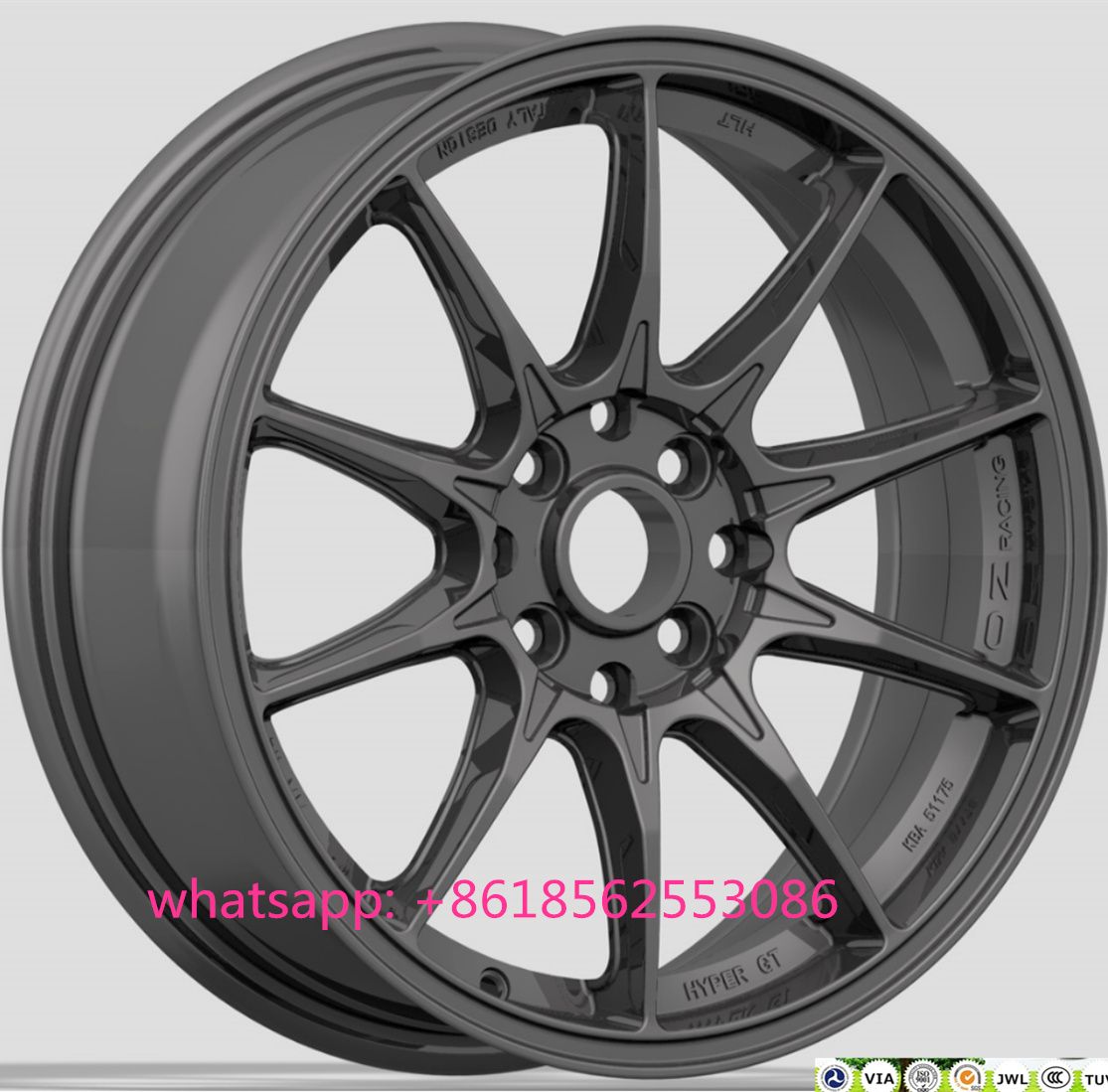 China Car Aluminum Racing Alloy Rims Replica Oz Alloy Wheels