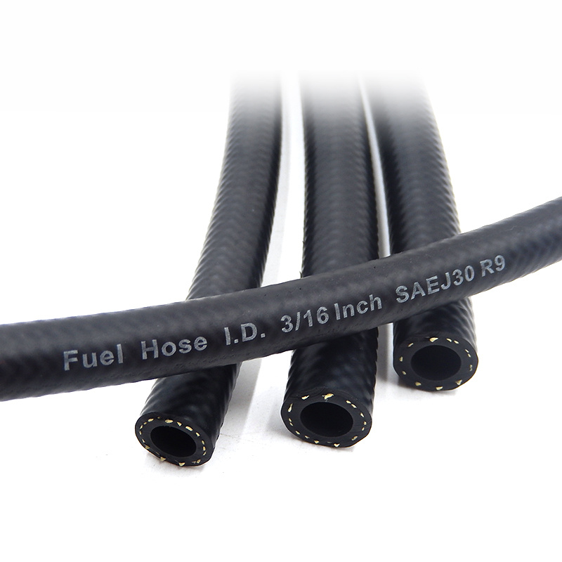 CCC Approved SAE 30r9 Auto Parts FKM Rubber Fuel Hose