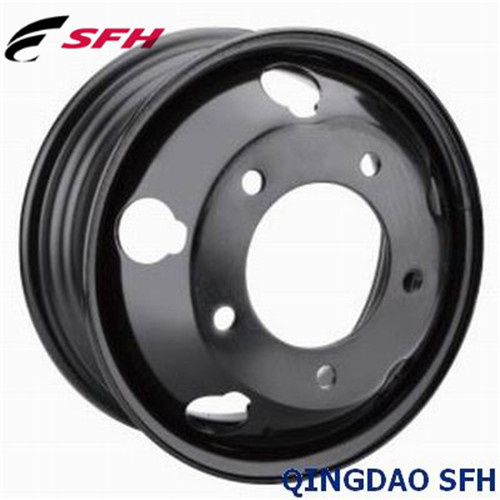 Black Steel Wheel for Passenger Car (15X6)