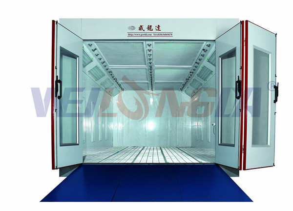 Wld9300 Downdraft Luxury Waterbrone Automotive Spray Booth