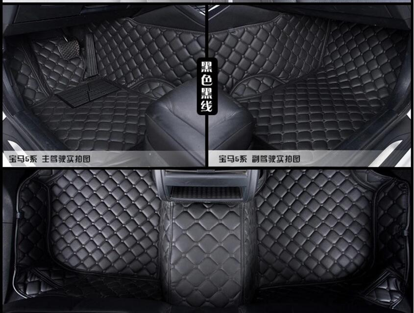 Car Mat 2014-2017 (XPE Leather 5D) for Mercedes Benz S500L