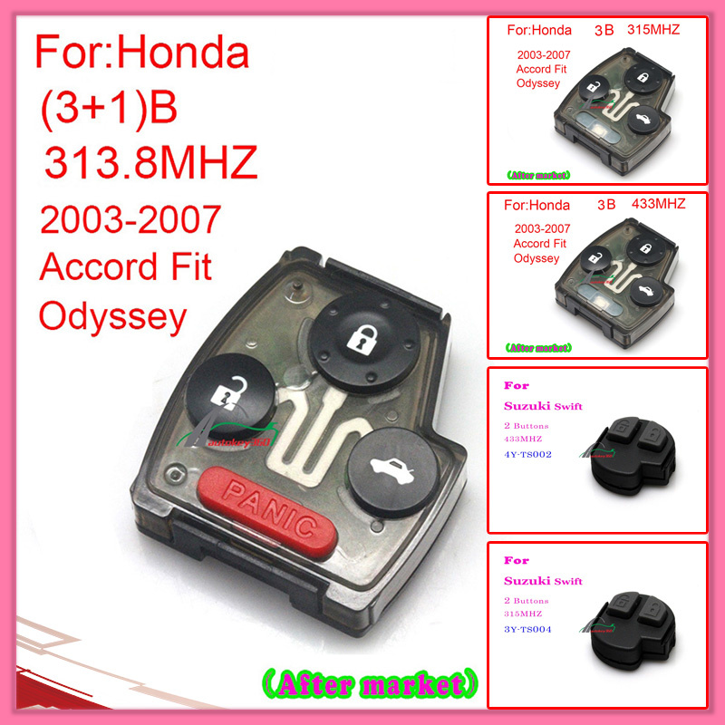 Remote Interior for Auto Suzuki Swift with 2 Button 315MHz (3Y-TS004)