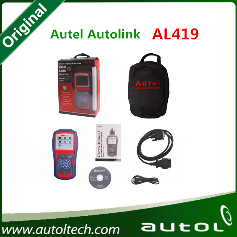 Autolink Al419 Obdii and Can Code Reader Auto Scanner OBD2 Scanner Auto Diagnostic Tool