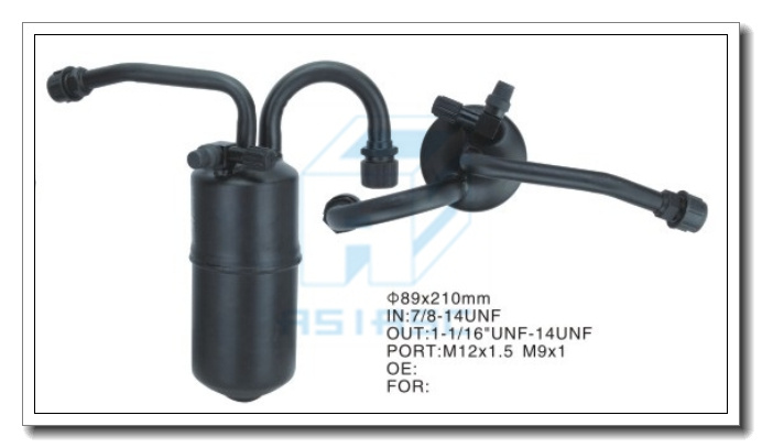 Accumulator for Auto Air Conditioner Part (Steel) 89*210mm