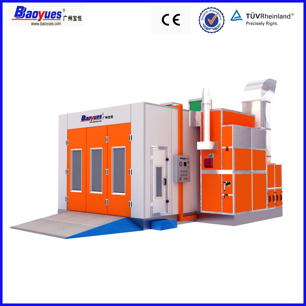 Water Base Paint System, Painting Room