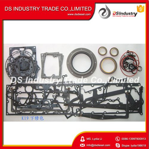 Cummins Diesel Engine Parts K19 Lower Engine Gasket Set 3801007