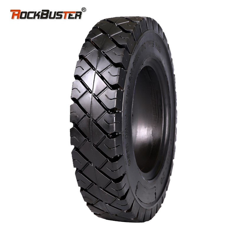 Excellent Vibration Control Pattern Solid Tire