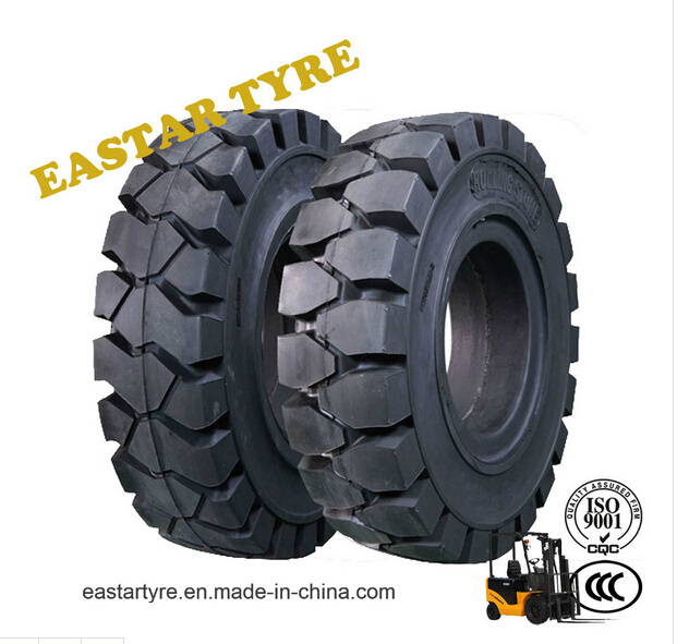6.50-10 Forklift Truck Tyres, Solid Forklift Tires 6.50X10