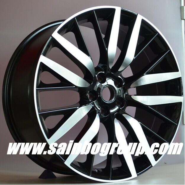 F80c43 22 Inch Diameter Landrover Replica Alloy Wheel