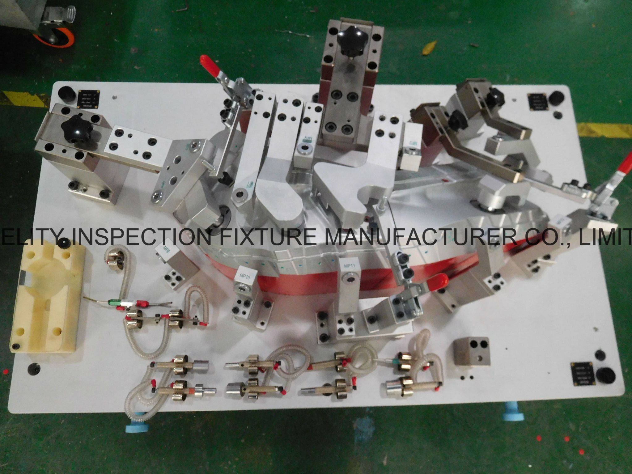 Fifm Checking Fixture for Rh Support Strut Rh Frt Frt Lwr Bc-X