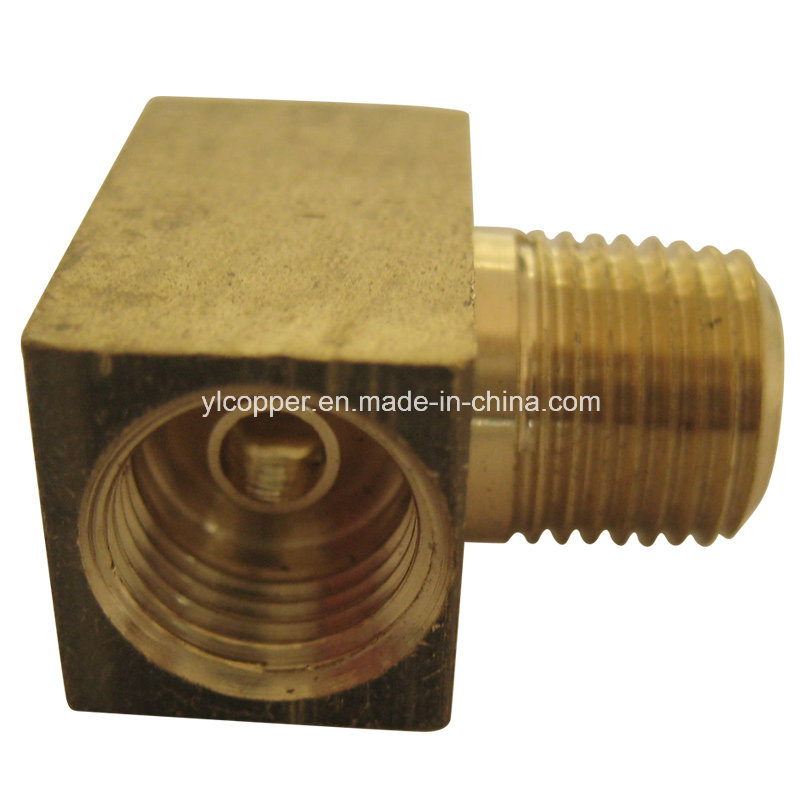 Brass Branch Tee Connection for 3/16
