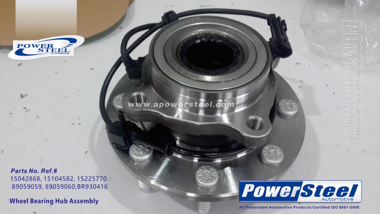15042868, 15104582, 15225770, 89059059, 89059060, Br930416-Hub-Beaing-Powersteel