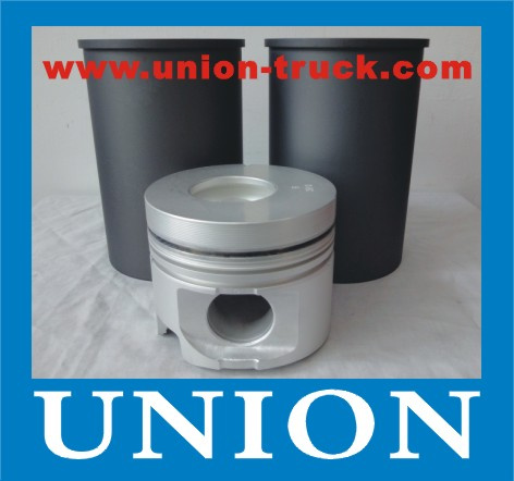 4HF1 Engine Parts, Cylinder Liner Kit Piston for Isuzu