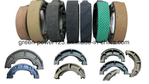 China Factory Export Ax100 Motorcycle Brake Shoe