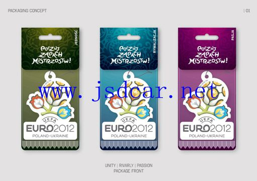 Hanging Paper Car Air Freshener, Car Perfume Pendant (JSD-E0015)