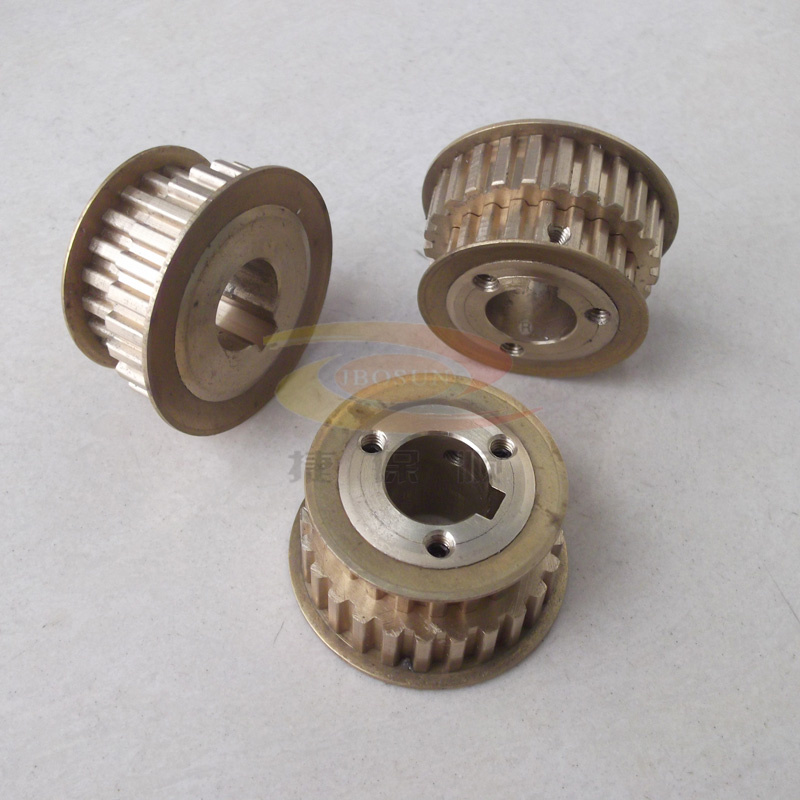 High Efficiency Brass Timing Belt Pulley