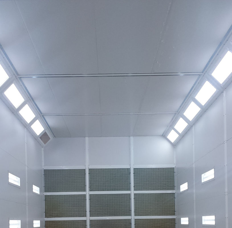 15m Bus Truck Spray Booth Painting Machine CE Approved
