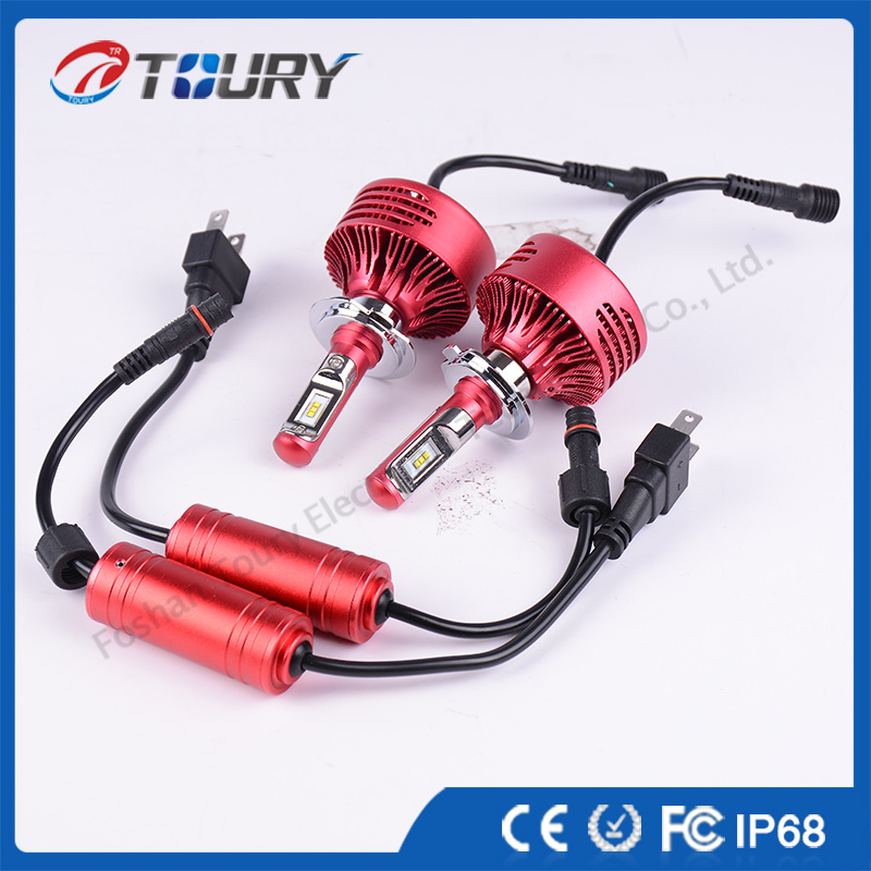 Ce Approved 25W H4 9006 H7 LED Auto Headlight Bulb