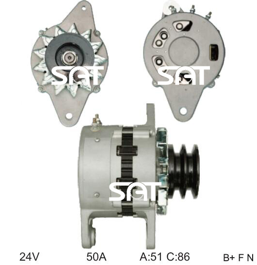 Sawafuji Alternator 27020-1050 27020-1100 12840