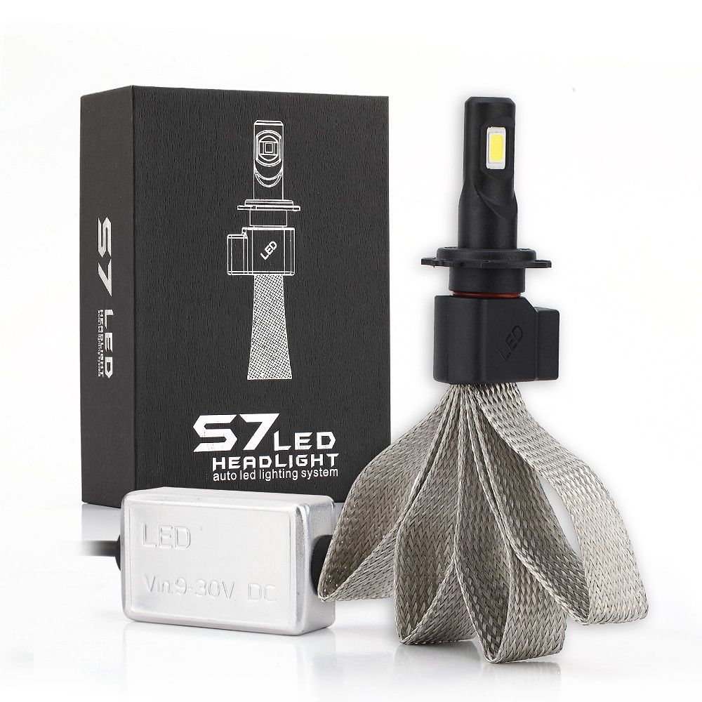 H7 3200lumens 30W 6000k LED Headlights for