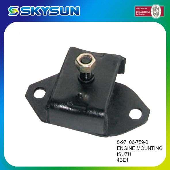 Japanese Truck Spare Parts Engine Mount 8-97106-759-0 for Isuzu 4be1