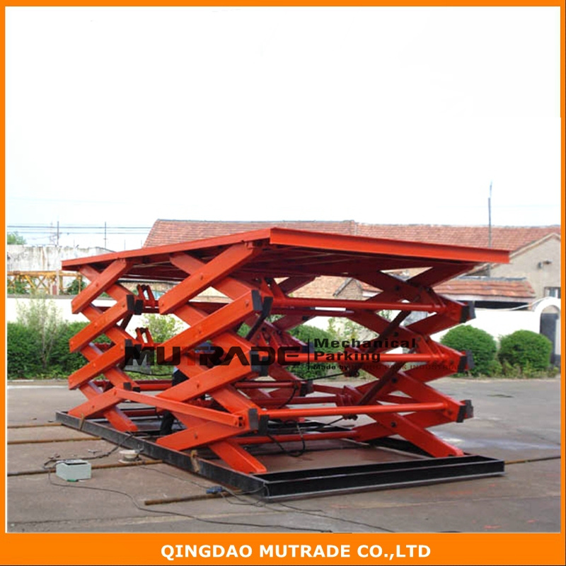 Auto Vertical Lift Plate Scissor Lifting Platform with Height Customized