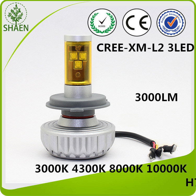 3000lm CREE 30W H7 LED Motorcycle Headlight