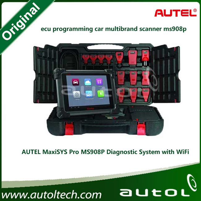 Original Autel Maxisys Ms908p PRO Autel Maxidas Maxisys PRO Diagnostic with WiFi Autel Ms908p + J2534 Online ECU Programming
