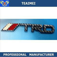 Modern Cool Carbon Fiber TRD Car Logo Emblems Badge