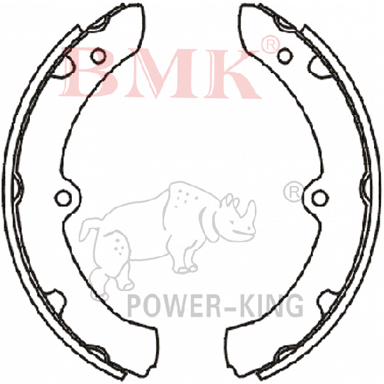 Brake Shoe (K2296) for Toyota
