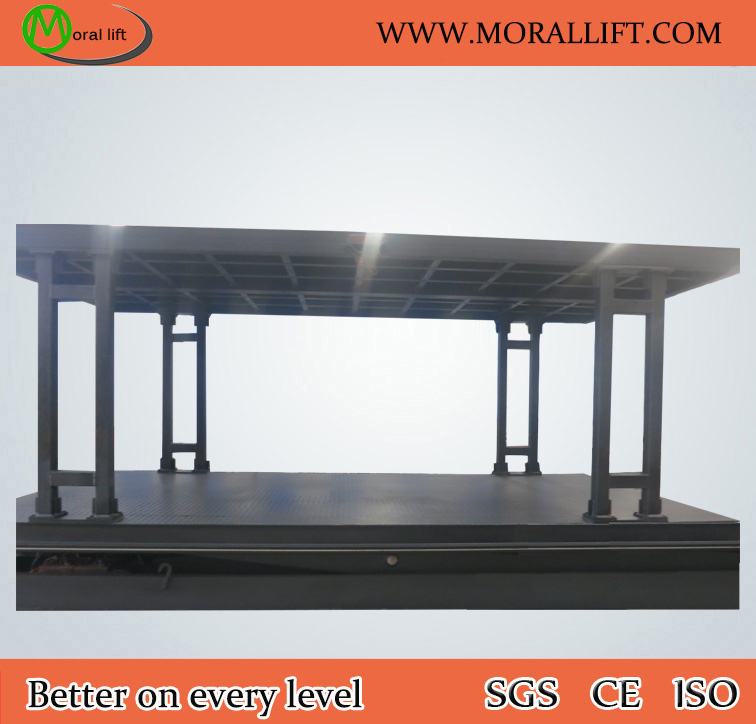 Automated Car Parking System with Double Platfom Scissor Car Lift
