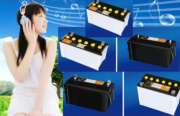 Sealed Lead Acid Dry Car Battery 12V75ah