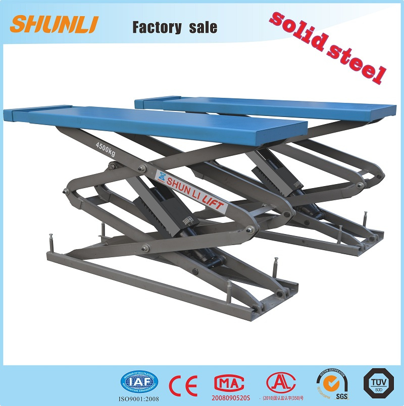 4500kg Ce Approved Both Side Hydraulic Scissor Lift Jacks