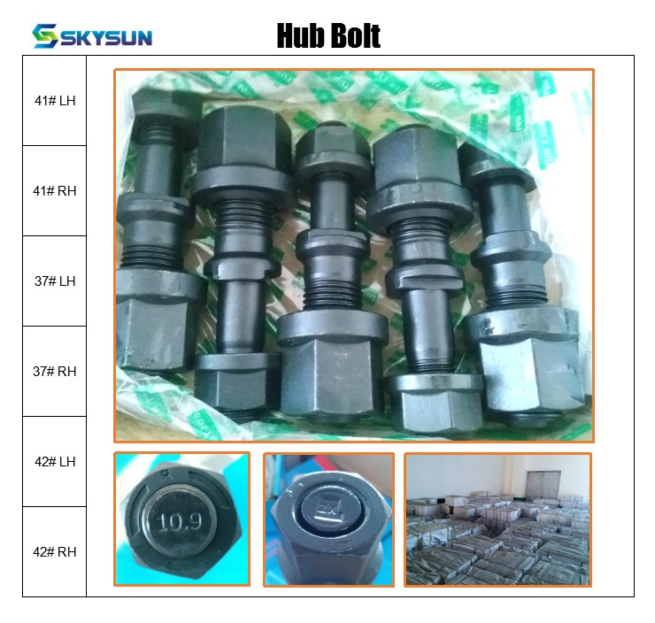 Fastener Part Wheel Hub Bolt for Heavy Duty Truck