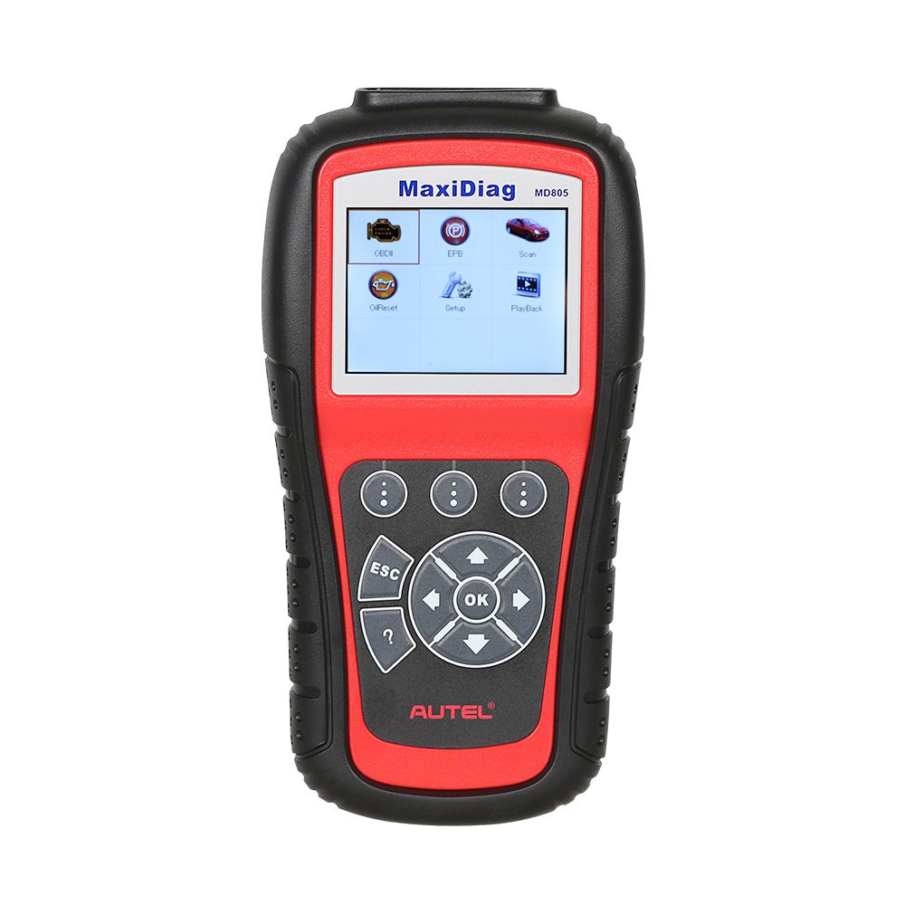 2018 Latest Original Autel Maxidiag MD805 Full System Diagnostic-Tool Support Ols/Epb+Can Obdii Same as MD802 Update Online