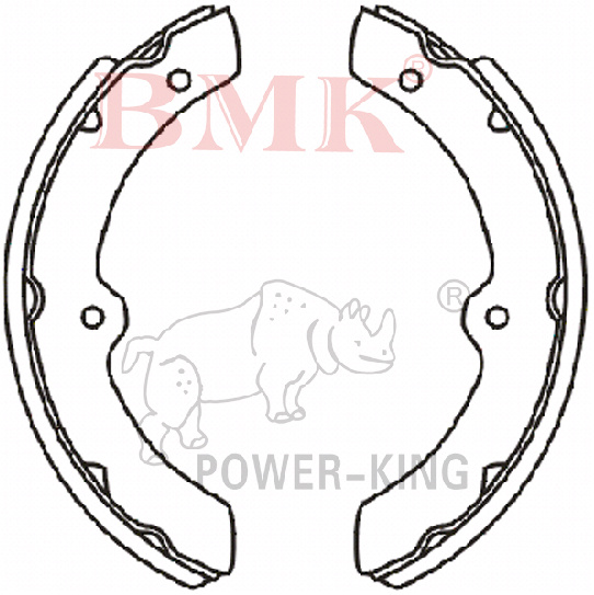 Brake Shoe (K2292) for Toyota