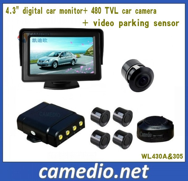 4.3inch Rearview Monitor Auto Parking Sensor System