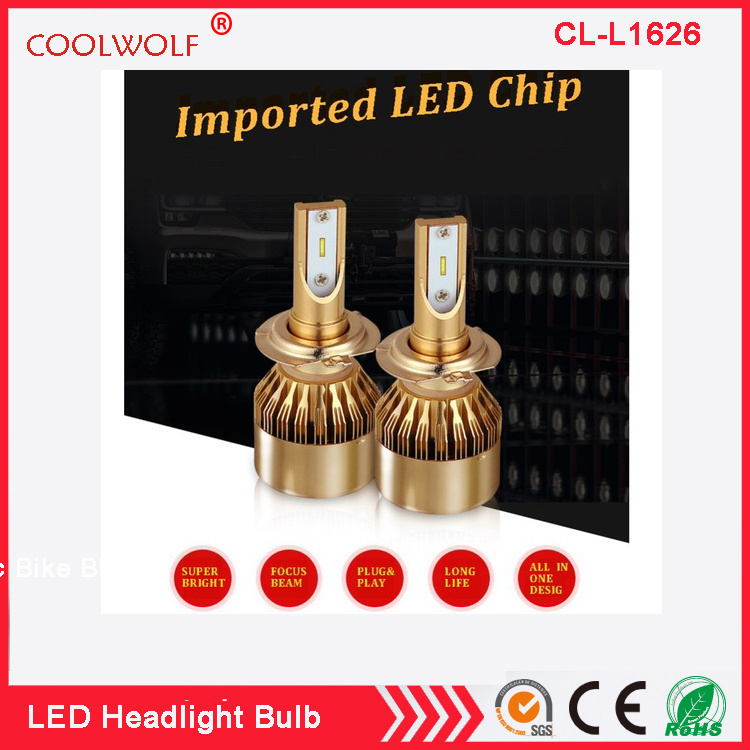 Powerful Auto Car LED Headlight Bulb H4 H7 H11 4000lm 40W