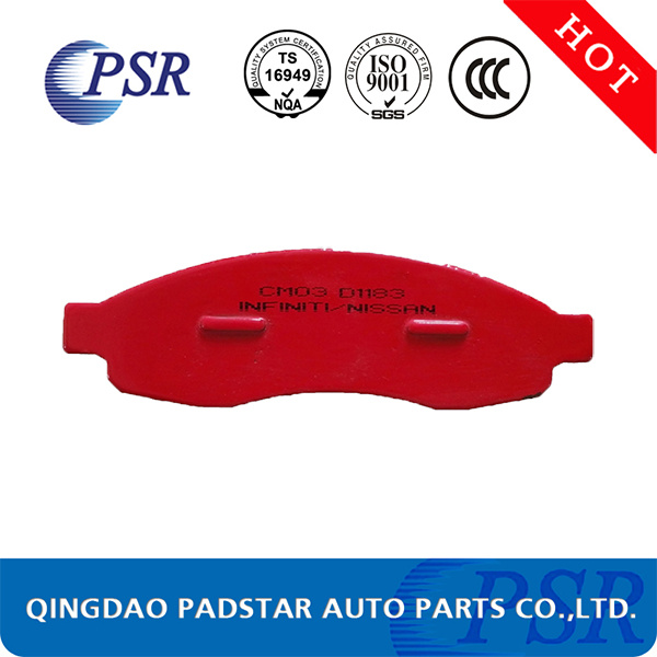 New Style After Market D1181 Passanger Car Brake Pads for Nissan/Toyota