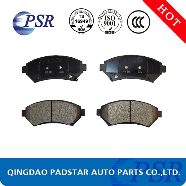 D699 China Manufacturer Hot Sale Passanger Car Brake Pad for Nissan/Toyota