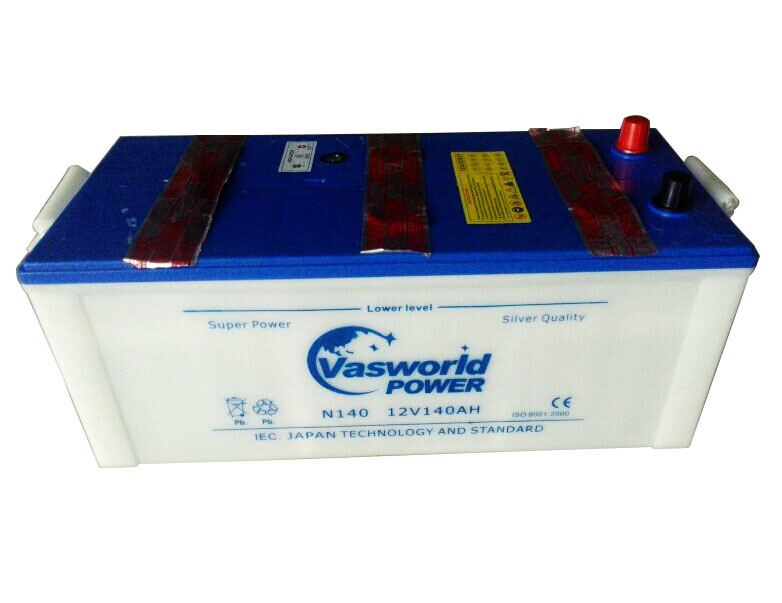 JIS Standard Dry Charged Car Battery N135 12V 135ah