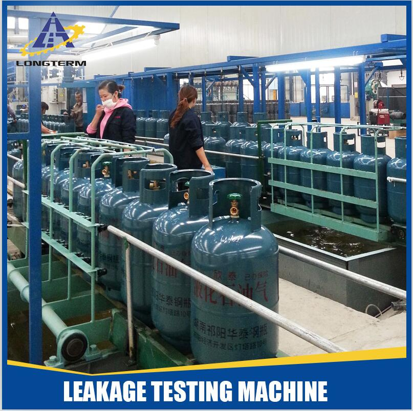 LPG Gas Cylinder Whole Producing Line Leakage Testing Machine