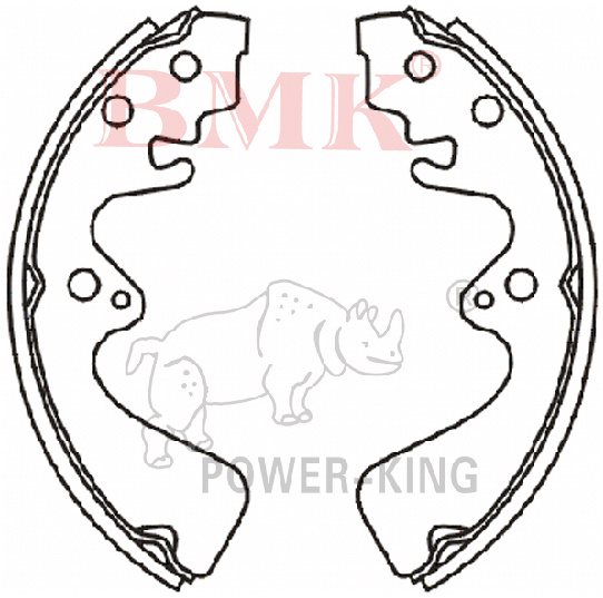 Brake Shoe (K3339) for Mazda