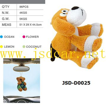 Hot Sale Custom Car Plush Pendant, Car Air Freshener (JSD-D0025)