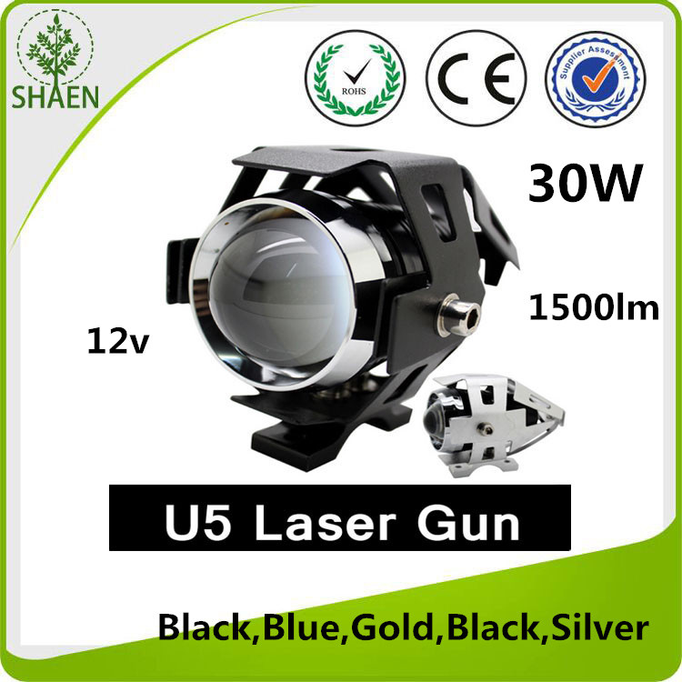 LED Laser Motorcycle Headlight U5 LED 30W