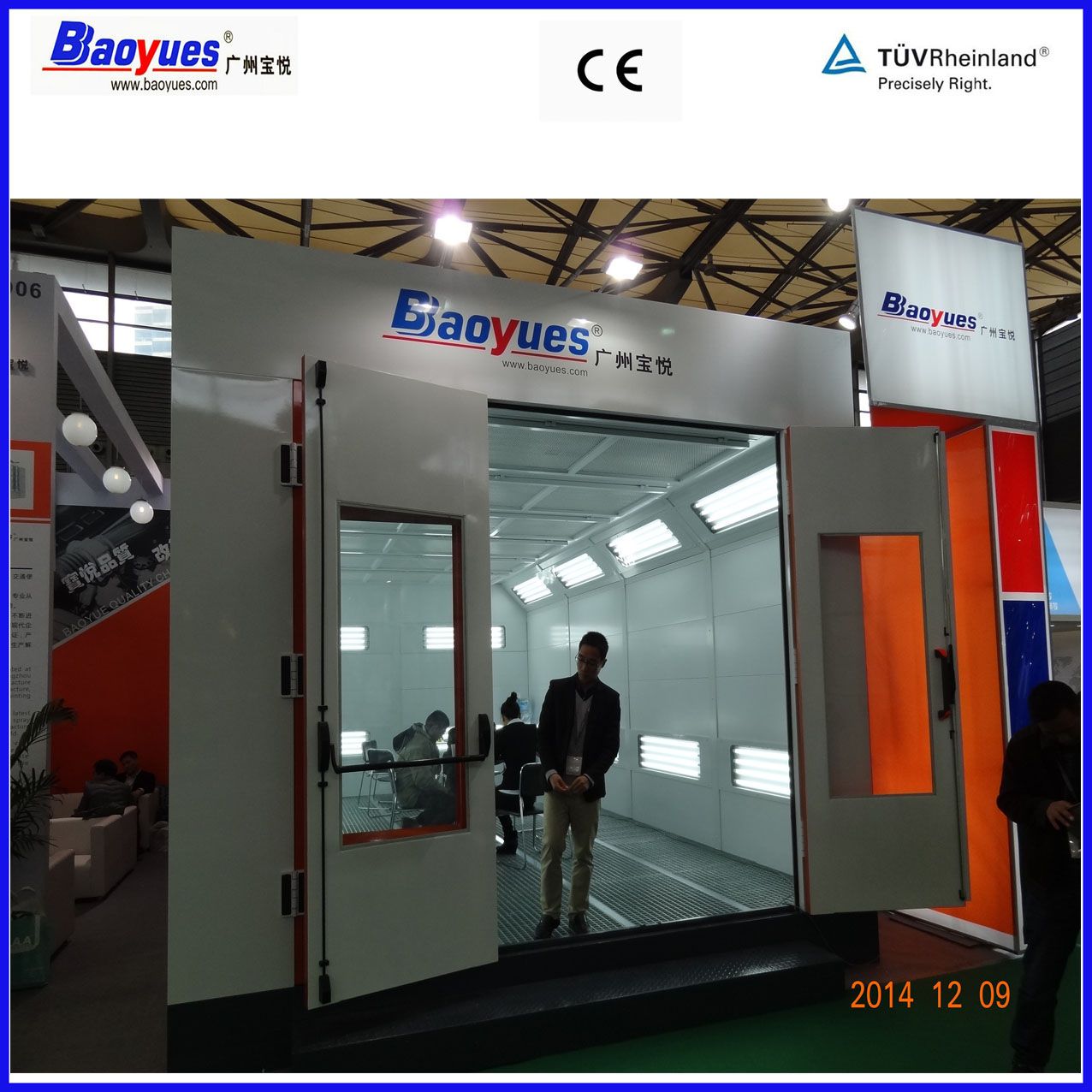Paint Booth with Heat Recovery System